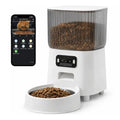 Distributeur de Croquettes pour Chat | Automatique et Connecté avec Caméra — Réservoir 5L, Programmable, Acier Inoxydable