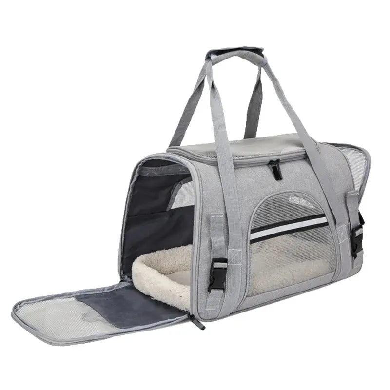 Sac de Transport pour Chat | Souple, Respirant et Bandoulière
