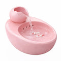 Fontaine à Eau pour Chat en Céramique – Design Coloré, Écoulement Doux, Hygiénique & Stable