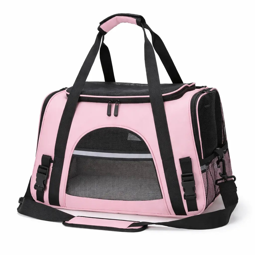 Sac de Transport pour Chat | Souple, Respirant et Bandoulière