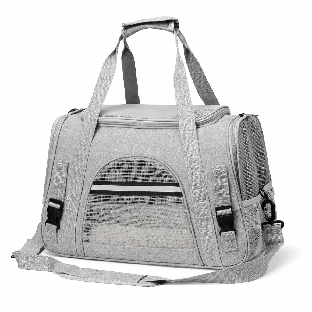 Sac de Transport pour Chat | Souple, Respirant et Bandoulière