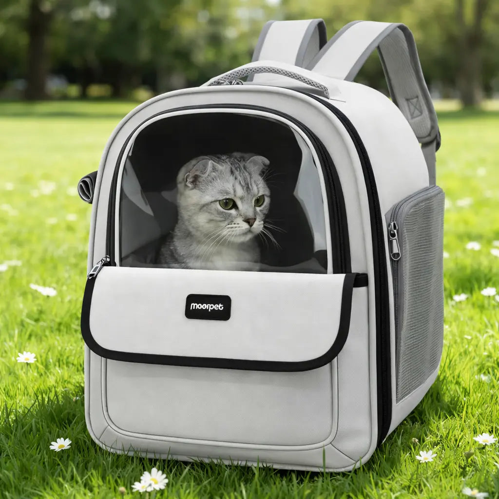 Sac de Transport pour Chat | Sac à Dos capsule Respirant et Translucide