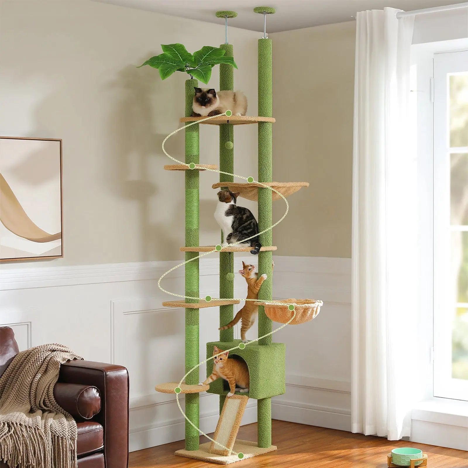Arbre à chat Orion ajustable