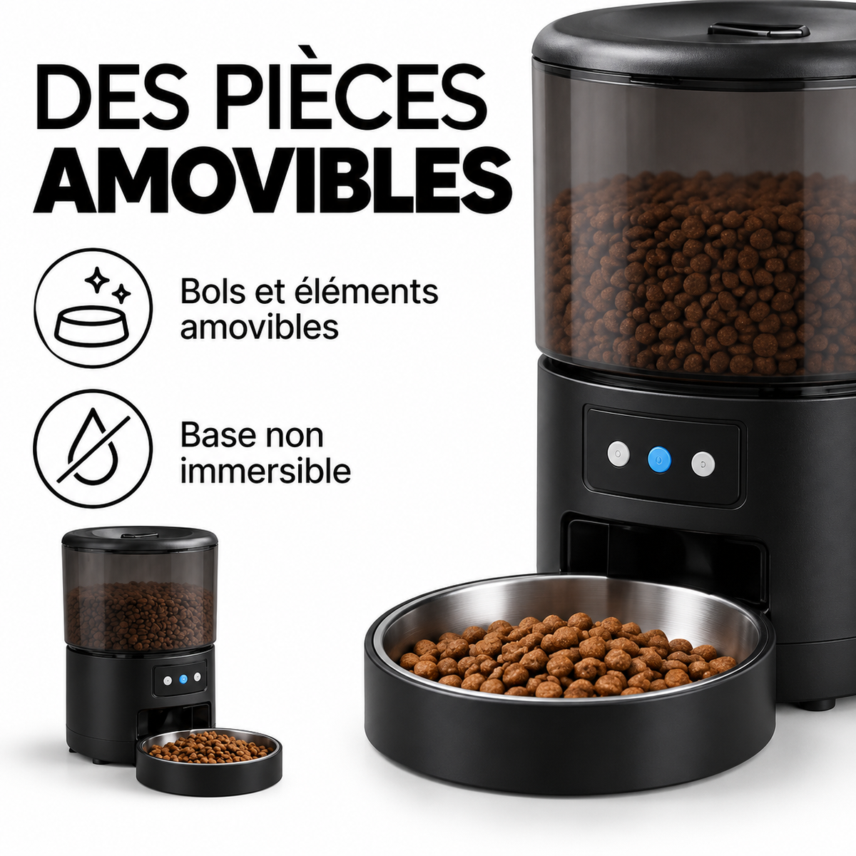 Distributeur de croquettes connecté 4 L — présentation et détails 4