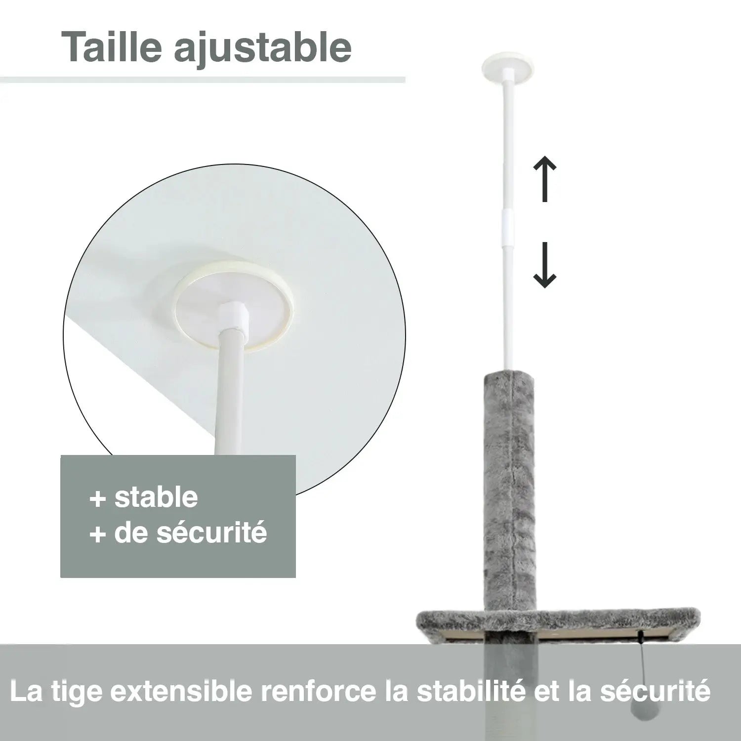Arbre à chat Altura 274 cm