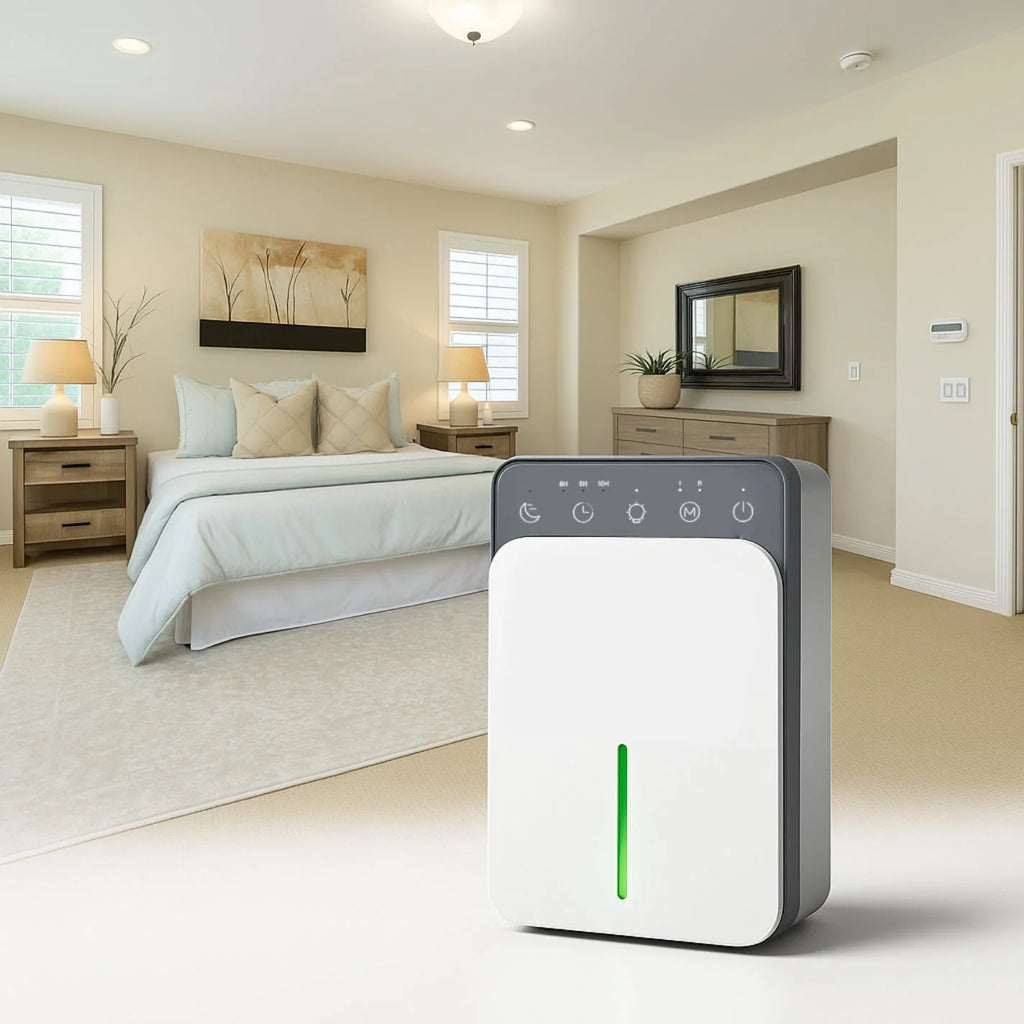 Déshumidificateur Intelligent 1,5 L – Silencieux & Programmable